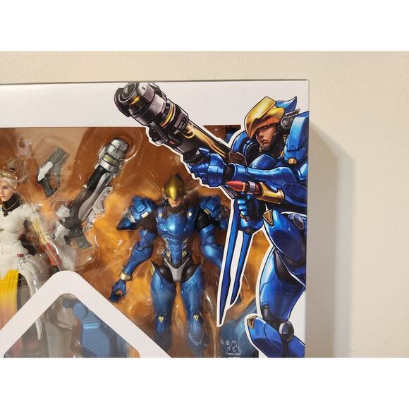 Overwatch Ultimates Mercy Pharah 2 Pack Blizzard Entertainment Hasbro Brand New - Picture 2 of 6